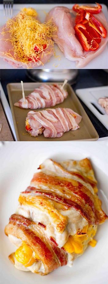 Cheddar-and-Pepper-Stuffed-Bacon-Wrapped-Chicken-Recipe