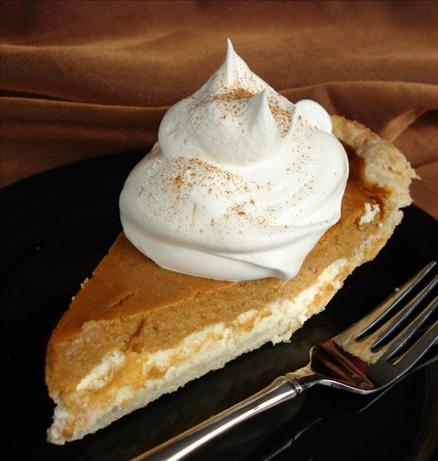 Pumpkin Cream Cheese Layer Pie Recipe | Quick & Easy Recipes